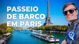 Passeio barco pelo rio Sena em Paris: saiba como funciona, quais são as opções e quanto custa