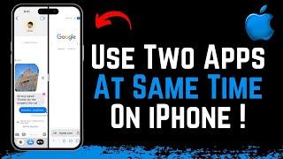 How to Use Two Apps At the Same Time on iPhone !