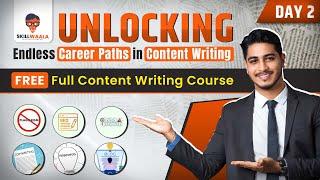 Unlocking Endless Career Paths in Content Writing | Free Content Writing Course | Full Tutorial