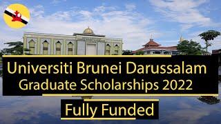 How to apply for University of Brunei Darussalam Scholarship | Fully Funded