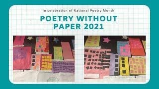 Poetry Without Paper Award Ceremony 2021