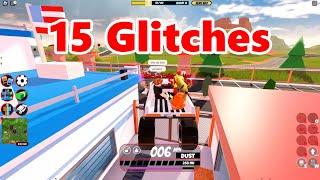15 Glitches I USE ALL THE TIME Roblox Jailbreak *Working 2023 *