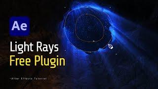 Epic Light Rays in After Effects Tutorial | FREE PLUGIN