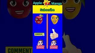 Apple Vs Mango ?#shorts