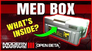 Heal Faster With The Med Box Field Upgrade - MW3 Beta