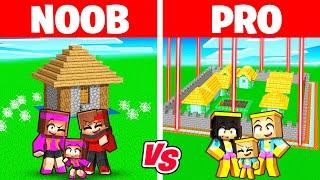 NOOB vs PRO : Faire un VILLAGE SÉCURISÉ sur Minecraft !