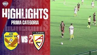 Highlights Calcio Prima Categoria Gir. D - Badesi '09-FC Alghero (1-2)