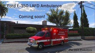 GTA 5 - Ford E-450 LAFD Ambulance RELEASED