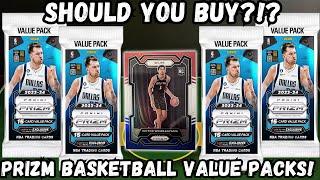 SHOULD YOU BUY?!? 2023 Panini Prizm Basketball Value Pack Review!