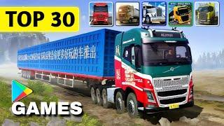 30 BEST Truck Simulator Games For Android/iOS in 2025  #trucksimulator