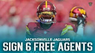 Jaguars Signing 6 Free Agents