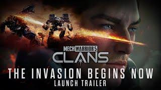 MechWarrior 5: Clans - The Invasion Begins Now - Launch Trailer