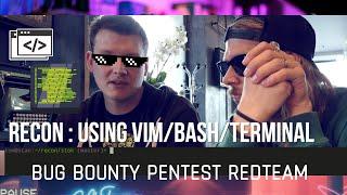 VIM tutorial: linux terminal tools for bug bounty pentest and redteams with @tomnomnom