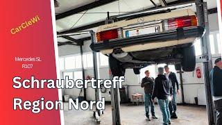 Mercedes SL R107: Schraubertreffen Region Nord - man lernt nie aus!