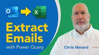 Extract Emails from Outlook to Excel using Power Query