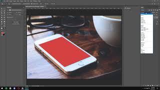 Adobe Photoshop Sıfırdan Mobil MockUp Yapma