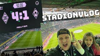 Auswärts Blamage ! / Borussia Mönchengladbach 4-1 SV Werder Bremen - Stadionvlog