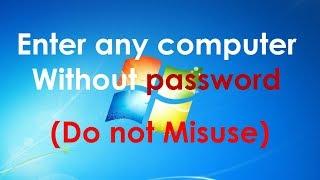 How to remove administrator password in windows 7 | windows administrator password recovery