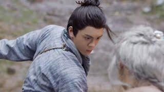 The young man used Qiankun Da Neng Yi to defeat the bad woman and save the girl