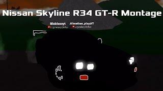 Nissan Skyline R34 GT-R Montage || Roblox Drift Paradise