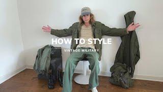 How to style: Vintage Military
