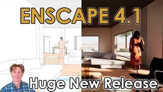 Enscape 4.1: New Artistic Modes & AI Enhancements