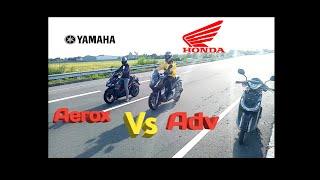 Aerox 155 vs Adv 150 | Lilboyph | Speedchaser