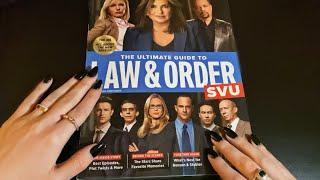 ASMR| LAW & ORDER:SVU MAGAZINE FLIP THROUGH