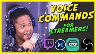 How to Control your Stream with Voice Commands ( OBS | Slobs)