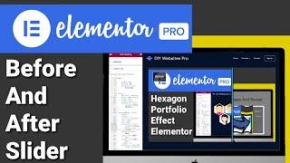 Before And After Slider In Elementor No Plugin HTML CSS (Tutorial)