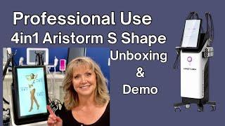 GAME CHANGER!!!  Professional Use 4in1 Aristorm S-Shape | 30k, 50k, 80k Cavitation RF and laser lipo