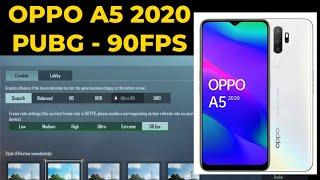 Playing PUBG/BGMI in OPPO A5 2020 with 90 FPS Graphics - PUBG/BGMI TEST GAMEPLAY