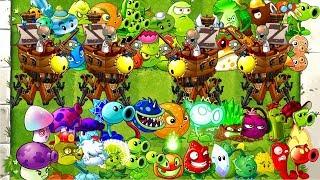 Plants vs Zombies 2 Gameplay Every Plant Power Up vs Pirate Zomboss Fight PVZ 2 Mod