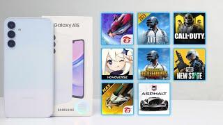 Samsung Galaxy A15 8+ Games Test - PUBG/ASPHALT 9/GENSHIN/Free Fire/COD/New State