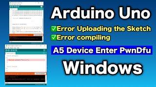 Fix Arduino uno Common Errors | Error uploading a sketch | Error compiling for board Arduino Uno |