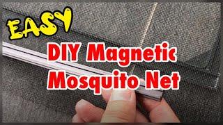 DIY - How to make mosquito net for door/windows easy at home?