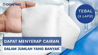 CONTEC QUILTEC (2-PLY POLYESTER) LAP BEBAS SERAT | Info Produk