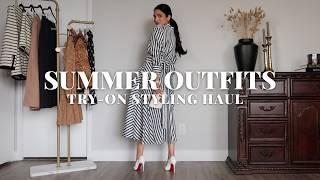 SUMMER OUTFITS | TRY-ON STYLING HAUL | Samantha Guerrero