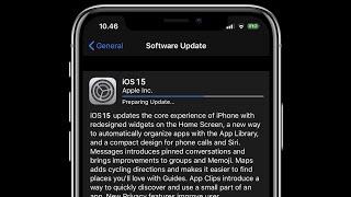 iOS 15 Stuck on Preparing Update on iPhone and iPad [Fixed]