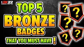 BRONZE badges that you MUST have!