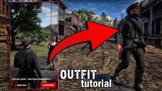 'I Did Her Quick' Outfit Tutorial - Red Dead Redemption 2