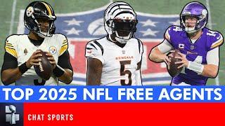 Top 25 NFL Free Agents In 2025