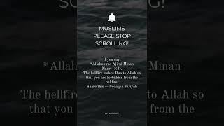 MUSLIM STOP SCROLLING