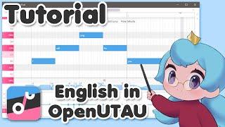 VCCV English in OpenUTAU 【Tutorial】