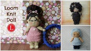 Loom Knit Cupcake Dolls - Toys Project Pattern | Doll Hair Cloths on a  24-peg loom | Loomahat