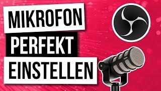 OBS Audio Filter Mikrofon Richtig Einstellen Tutorial Top Sound Leichtgemacht