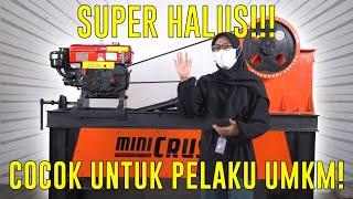 Mesin Pemecah Batu Super Halus!