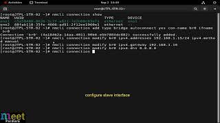 how to configure bridge network in RedHat Linux