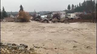 Massive Flood in Princeton, BC