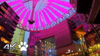 [ 4K ] Sony Center Berlin I Walking Tour I Potsdamer Platz I Germany